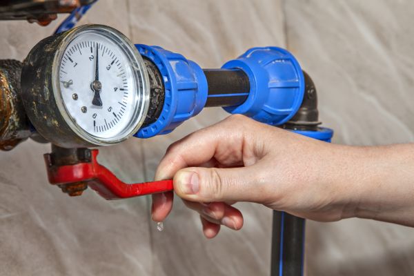 Water Pressure Control Install