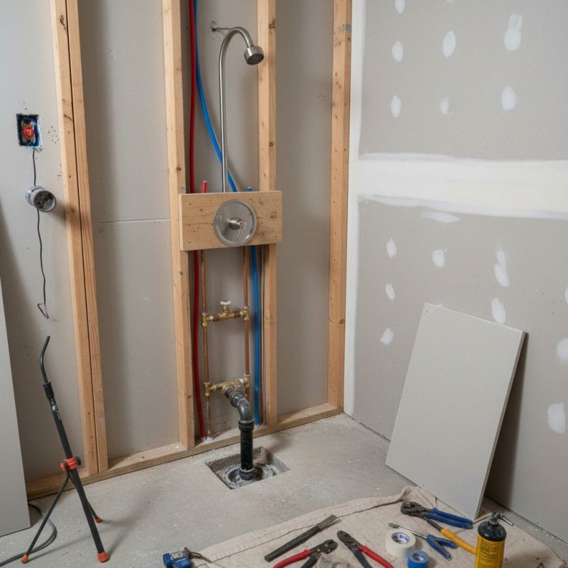 Shower Stall Installation in Framingham, MA